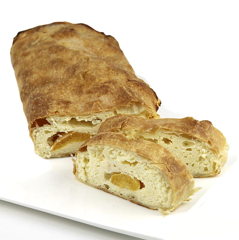 Sweet Classics - Strudel de albaricoque y quark, 30x12cm - 2 kg, 2 x 1000 g - Cartulina