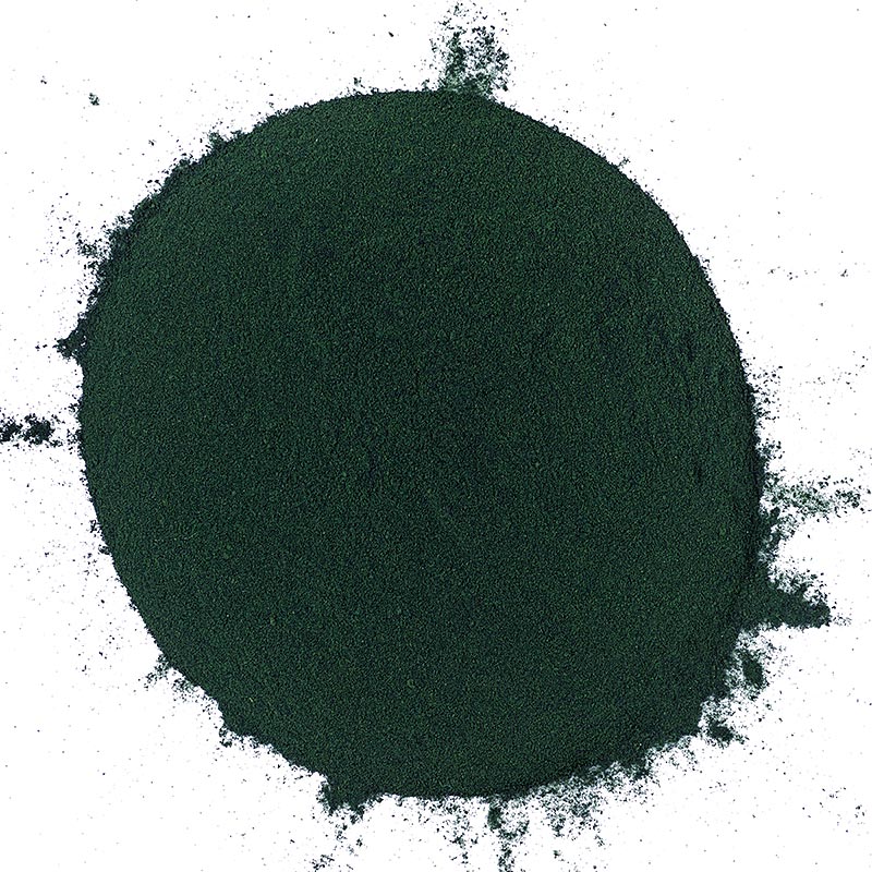 Spirulina platensis (sinileva), jauhettu - 500g - laukku