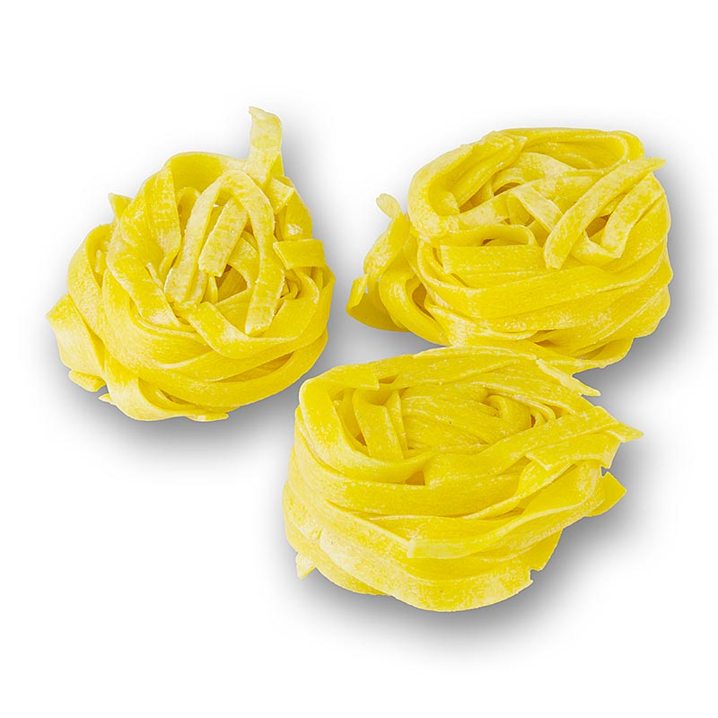 Frische Fettuccini all Uovo, Bandnudel, 6mm, Sassella - 500 g - Beutel