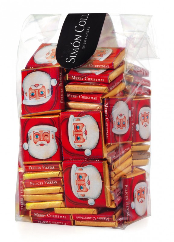 Napolitains Papa Noel, smatoflur jolasveinninn, Simon Coll - 100 x 5g - taska