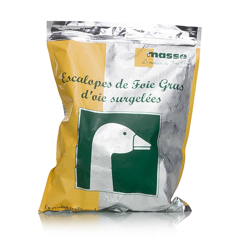 Foie gras pate, feta, perafersisht 40-60 g secila, Evropa Lindore, masa - 1 kg, rreth 20 cope - cante