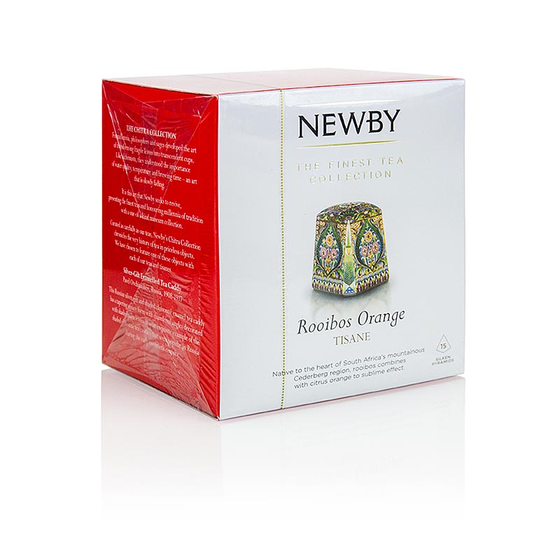 Teh Newby Rooibos dan Jeruk, Infus, Teh Rooibos - 37,5g, 15 buah - Kardus