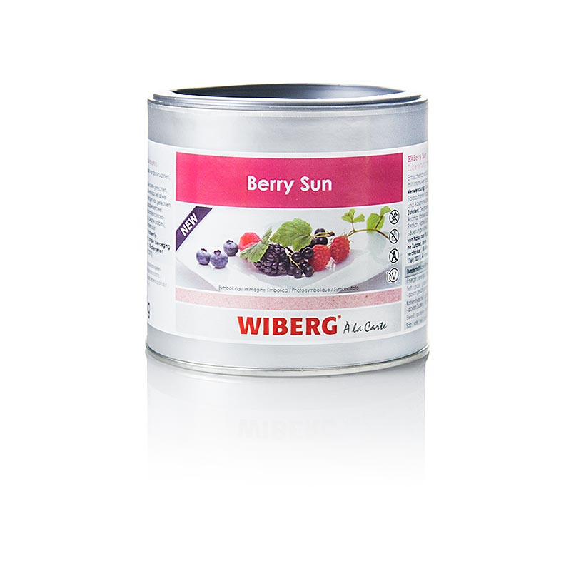 Wiberg Berry Sun, preparat med naturlig aroma - 300 g - Aromaboks