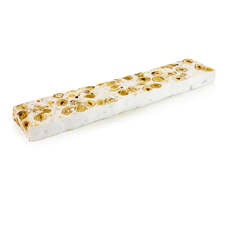 Italienska Torrone - Nocciole, rostade hasselnotter, mjuk bar - 180 g - packa