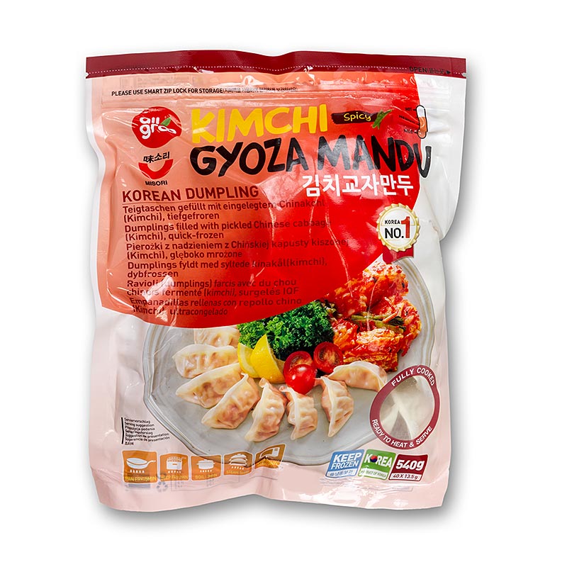 Wan Tan - pete Gyoza me mbushje kimchee (laker kineze) - 540 g, 40 x 13 g - cante