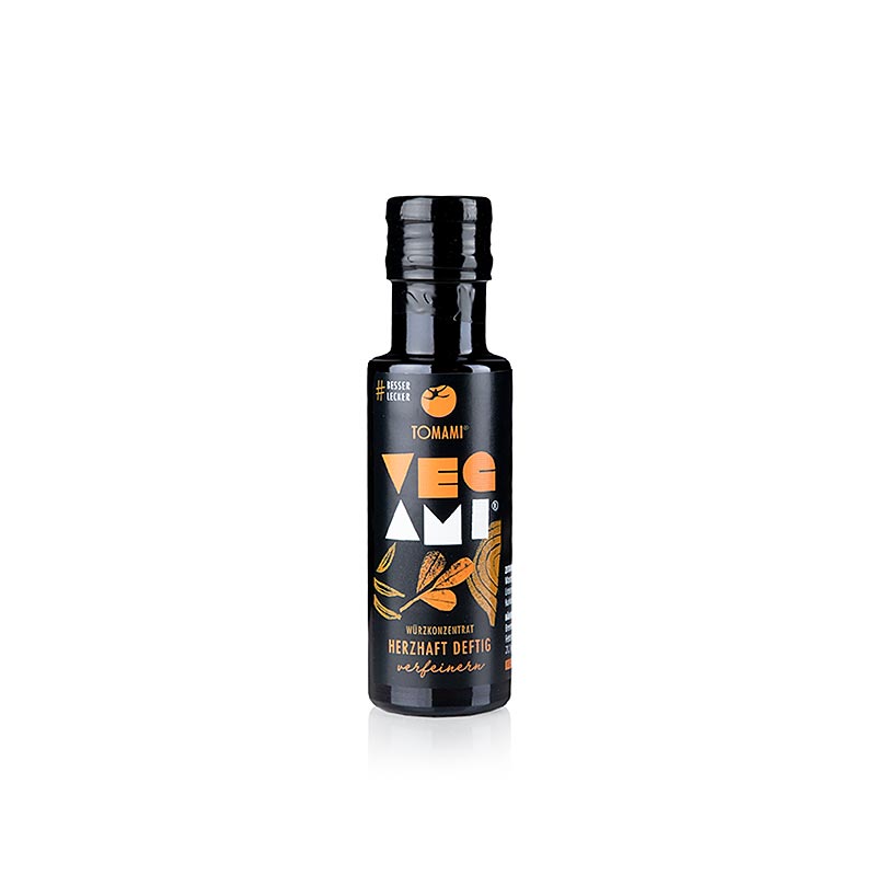 Tomami ® Vegami, tempero vegano multiuso da Ingo Holland - 90ml - Garrafa