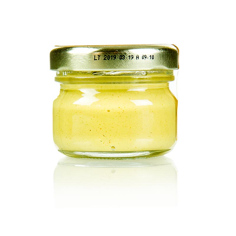 Dijon mustard, halus dan panas, Fallot, bahagian balang - 25g - kaca