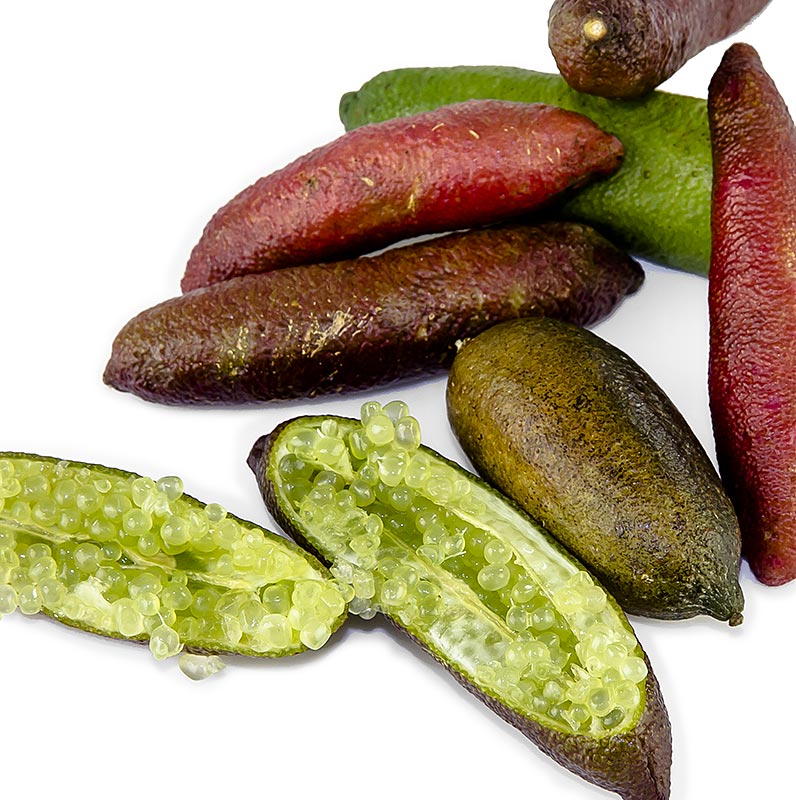 Fingerlime/limekaviar, farsk - 1 kg - vaska