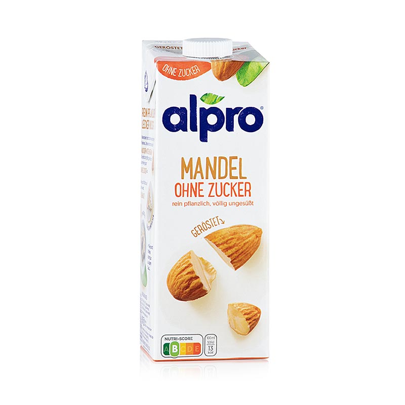 Bevanda alla mandorla, non zuccherata, alpro - 1 litro - Confezione tetra