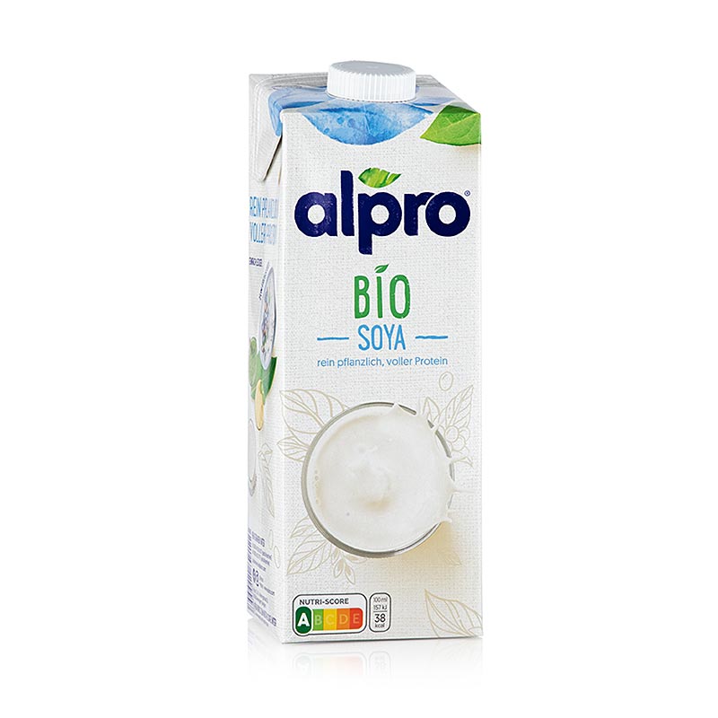 Bevanda di soia, alpro, biologica - 1 litro - Confezione tetra