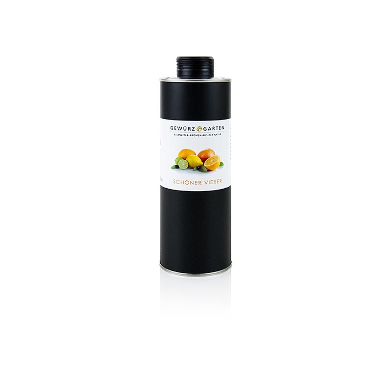 Spice Garden Vacker Foursome Orange / Lime / Citrongrasolja i olivolja - 500 ml - aluminiumflaska