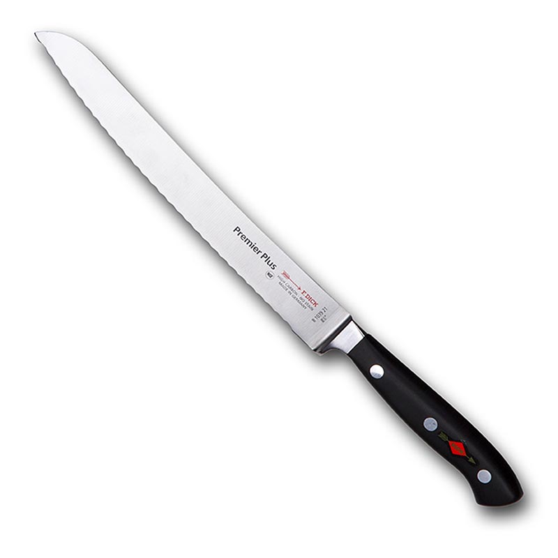 Coltello da pane serie Premier Plus con filo seghettato, 21 cm, SPESSORE - 1 pezzo - 