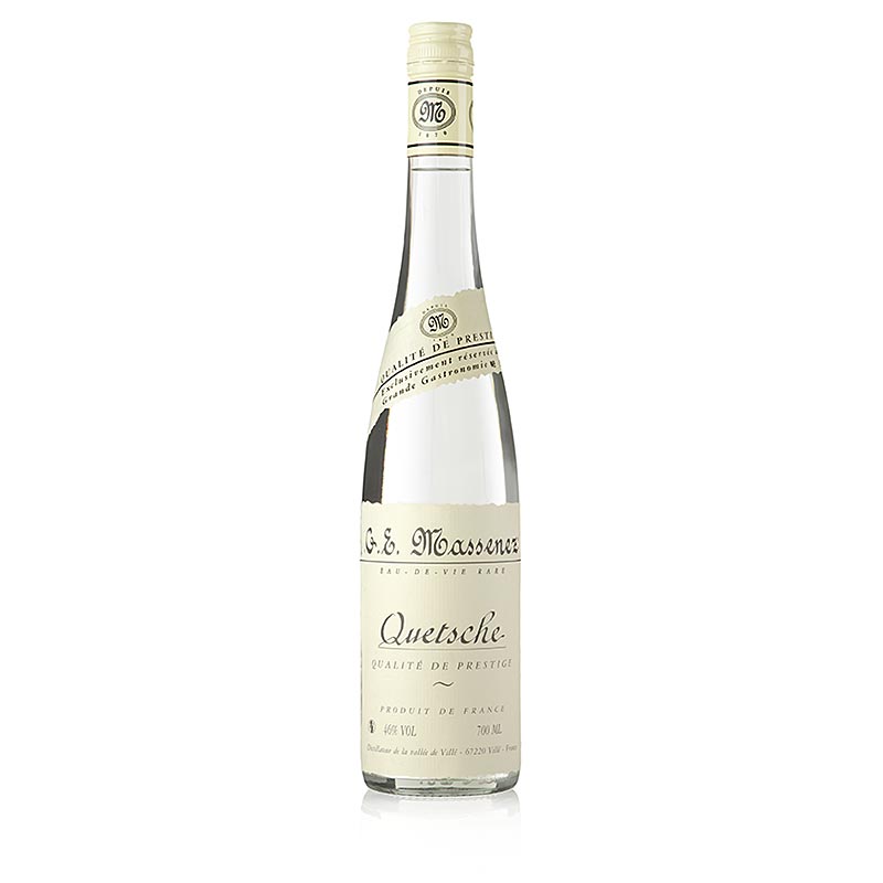 Massenez Eau-de-Vie Quetsch Prestige, pruna, 46% vol., Alsacia - 700 ml - Ampolla