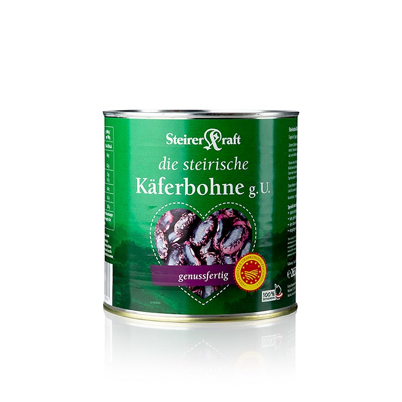 Käferbohne, in Lake (gU Steiermark), puissance styrienne - 2,65 kg - boîte