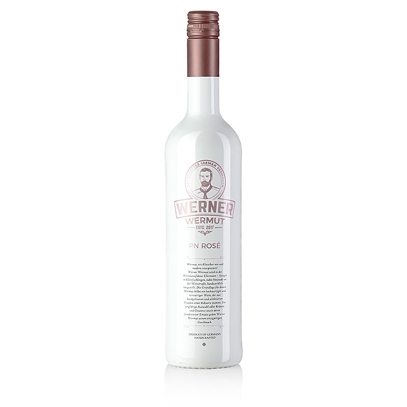 Werner Wermut, PN Rose, 18 tilavuusprosenttia, Saksa - 750 ml - Pullo