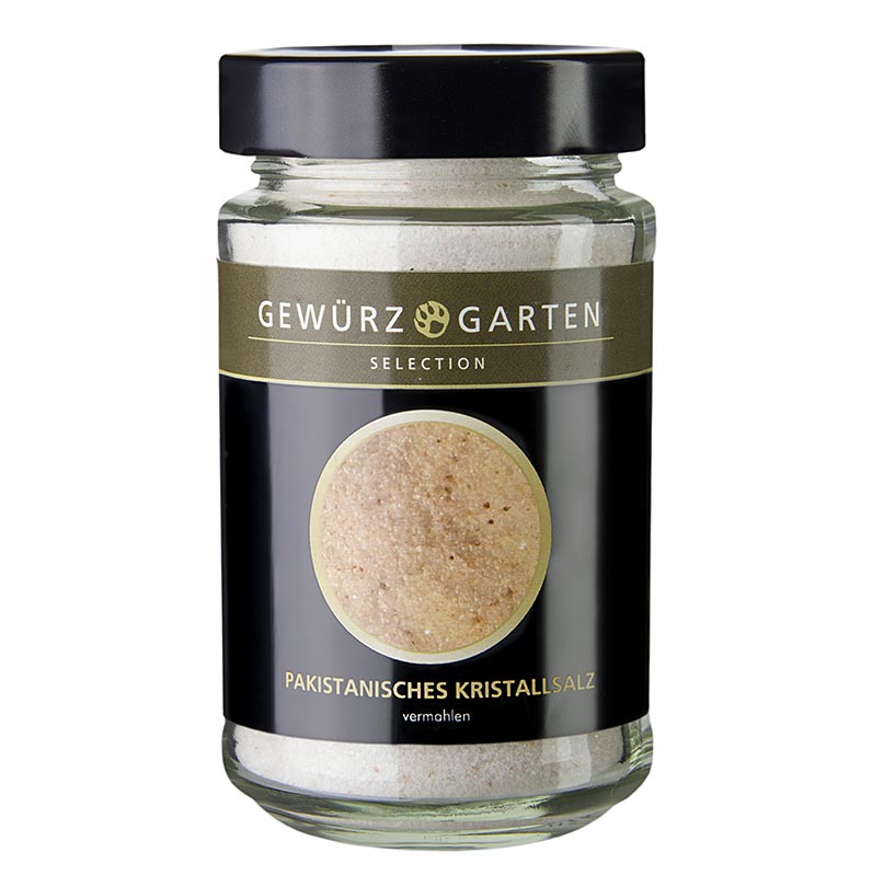 Spice Garden pakistanskt kristallsalt, fint - 250 g - Glas