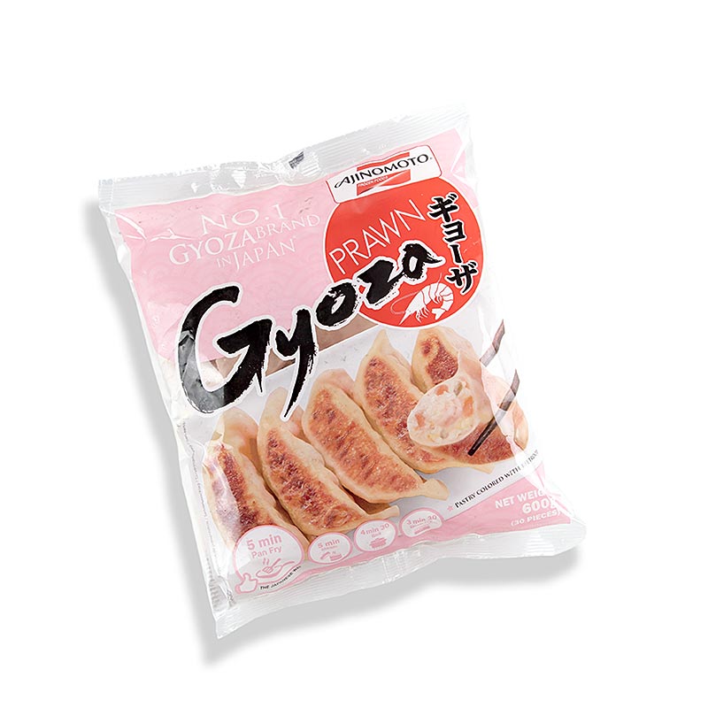 Wan Tan - Ravioli Gyoza con ripieno di gamberetti (gamberetti) - 600 g, 30 pezzi - borsa