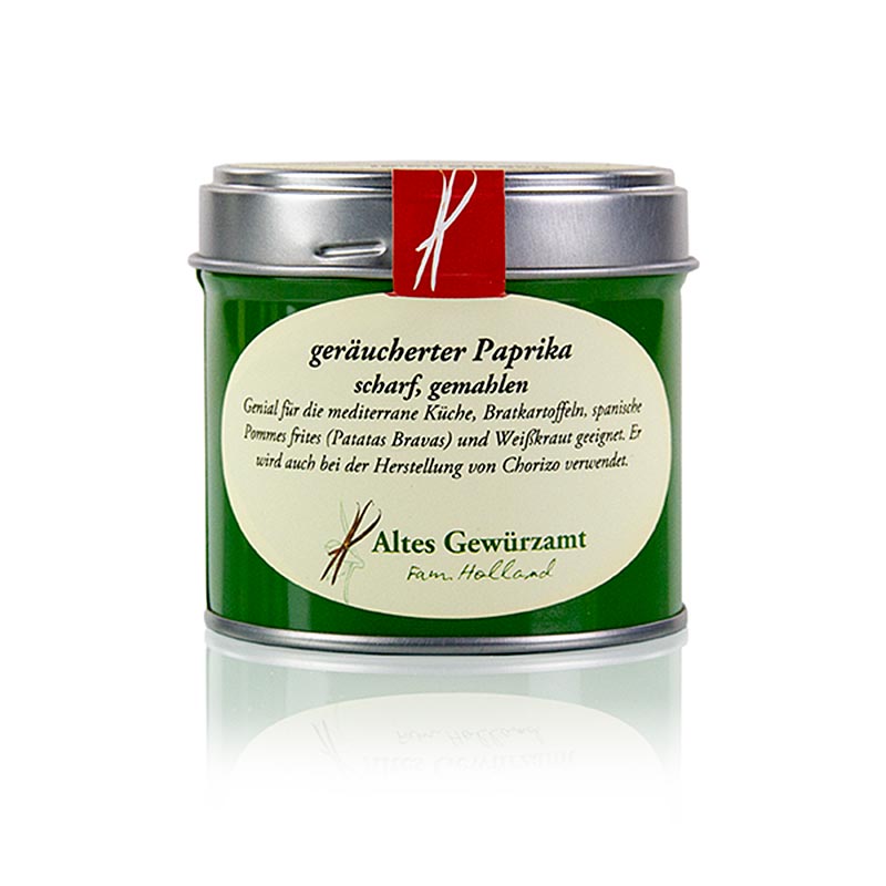 Paprika piccante affumicata (Pimenton de la Vera), Altes Gewurzamt, Ingo Holland - 70 g - Potere