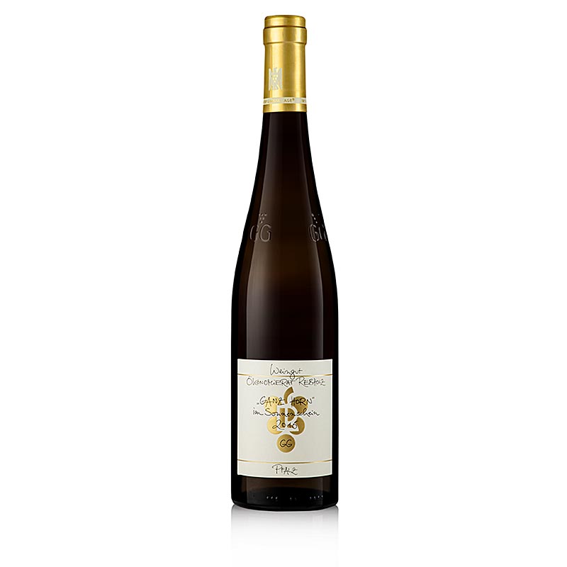 2016 Ganz Horn Riesling GG, kuiva, 12,5 tilavuusprosenttia, viinikoynnospuu, luomu - 750 ml - Pullo