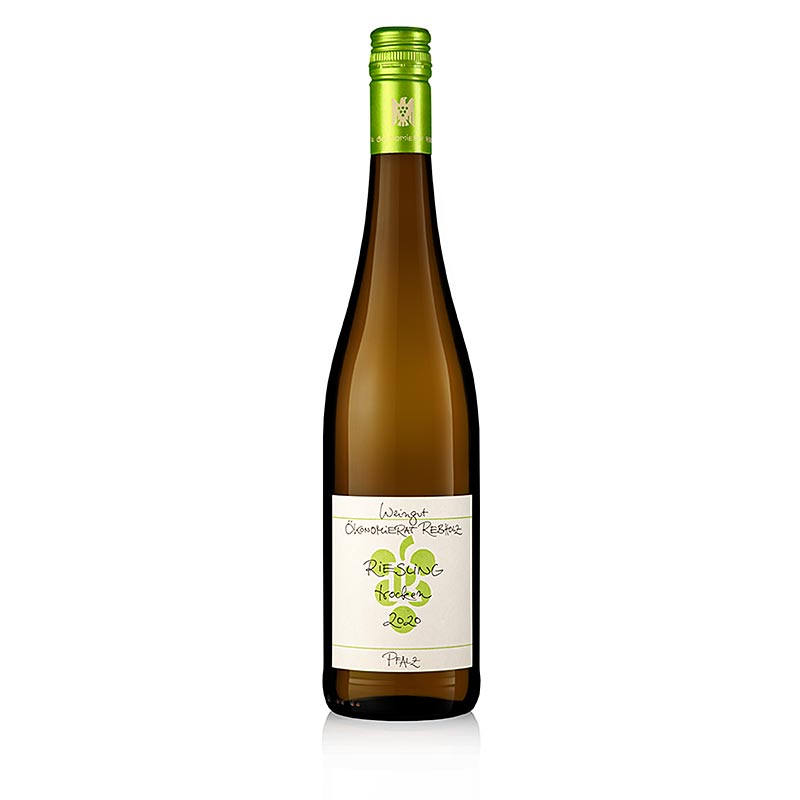 2020 Riesling, kuiva, 12 tilavuusprosenttia, viinipuu, luomu - 750 ml - Pullo