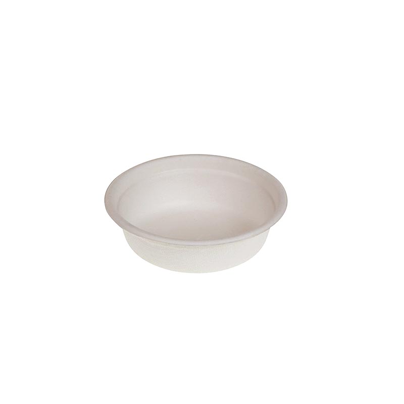 Mini tazza usa e getta Naturesse rotonda, 30 ml, 4,5 x 5,5 x 2 cm, zucchero di canna - 1.800 pezzi - Cartone