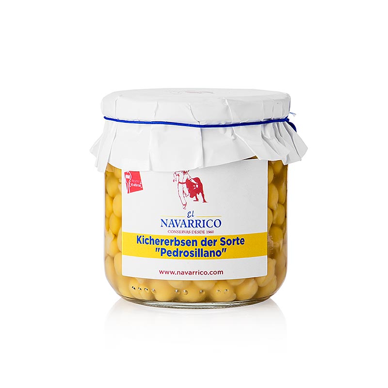 Garbanzos pequenos Pedrosillano, en Lago, Navarrico - 325g - Vaso