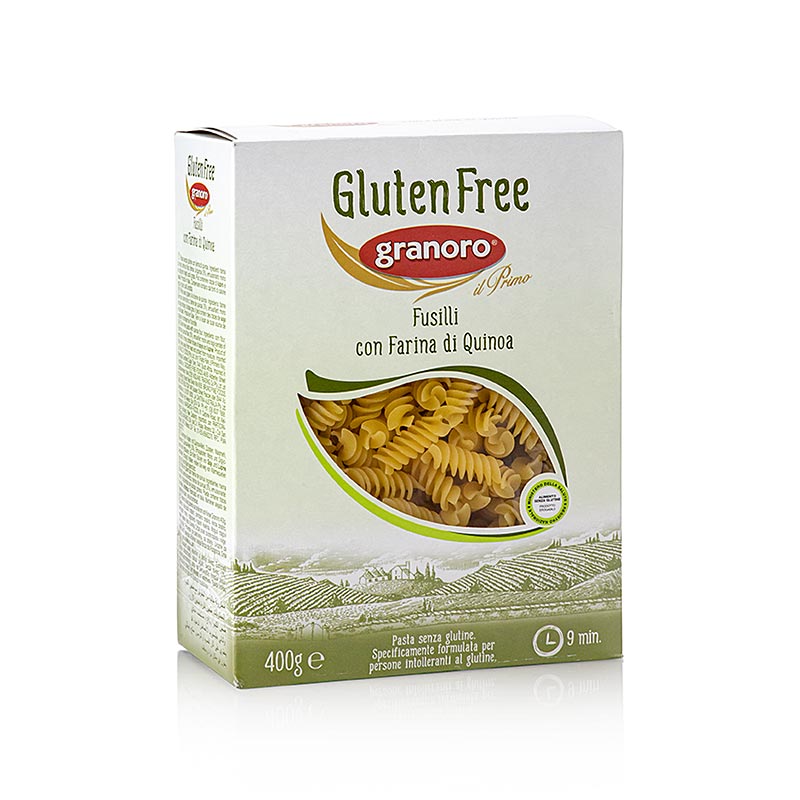 Granoro Fusilli, medh kinoa, glutenfritt, nr. 473 - 400g - taska