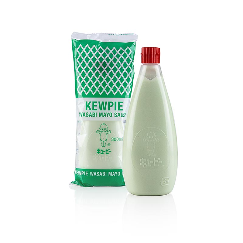 Maionese de wasabi, estilo japones, Kewpie - 300ml - Garrafa PE