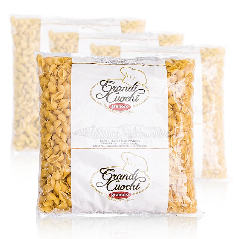 Granoro Strascinati, Orecchiette grande, No.92 - 12 kg, 4 x 3000 g - Cartulina