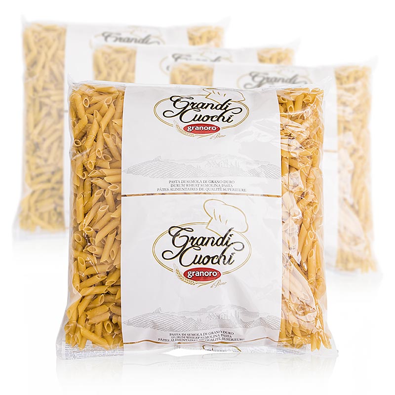 Penne Rigate de Granoro, n. 103 - 12 kg, 4 x 3000 g - Cartulina