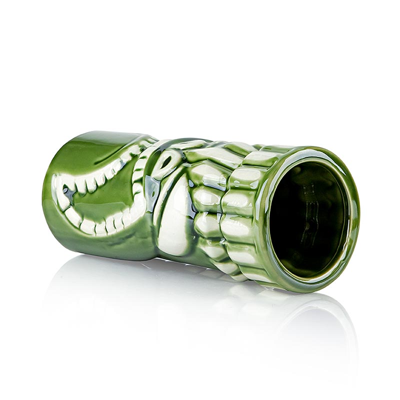 Caneca Tiki Kuna Loa, verde, 330ml, copo Libbey (00864) - 1 pedaco - Cartao