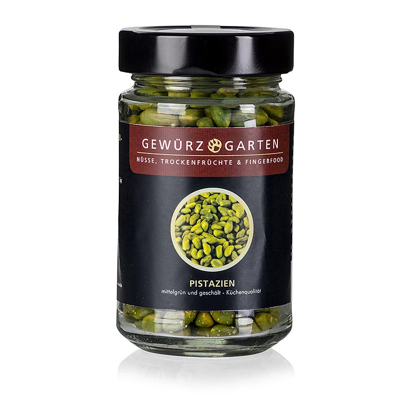 Pistacchi Spice Garden, pelati, verde medio - qualita da cucina - 150 g - Bicchiere