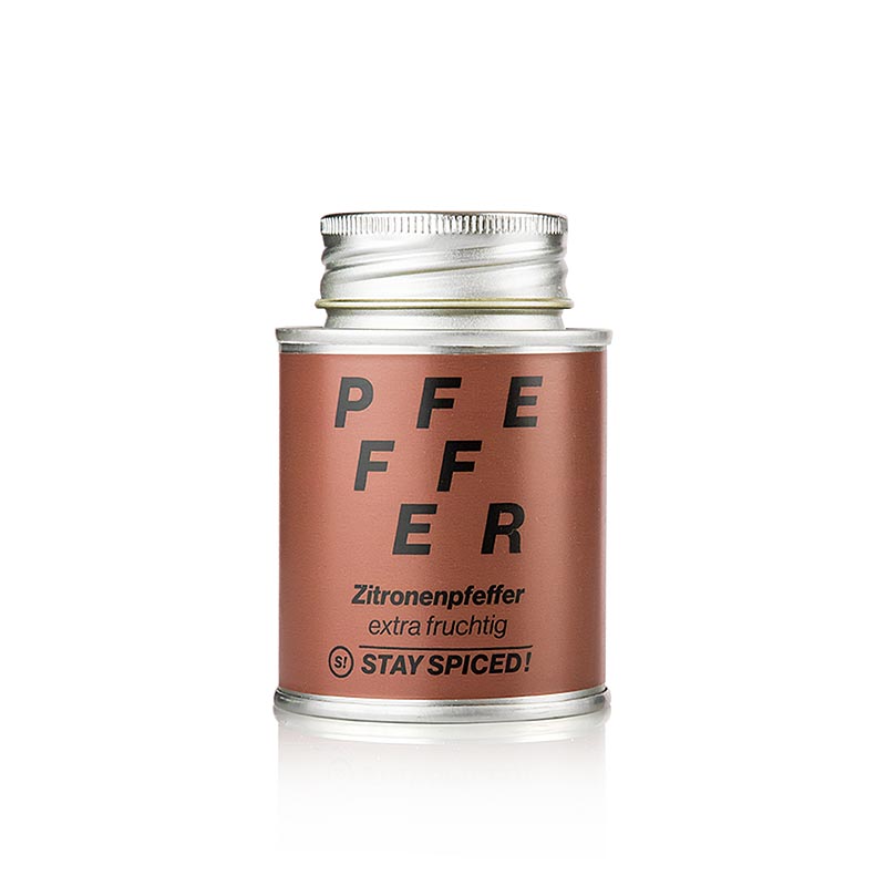 Spiceworld lemon pepper extra fruity, penyediaan rempah, tin shaker - 70g - boleh