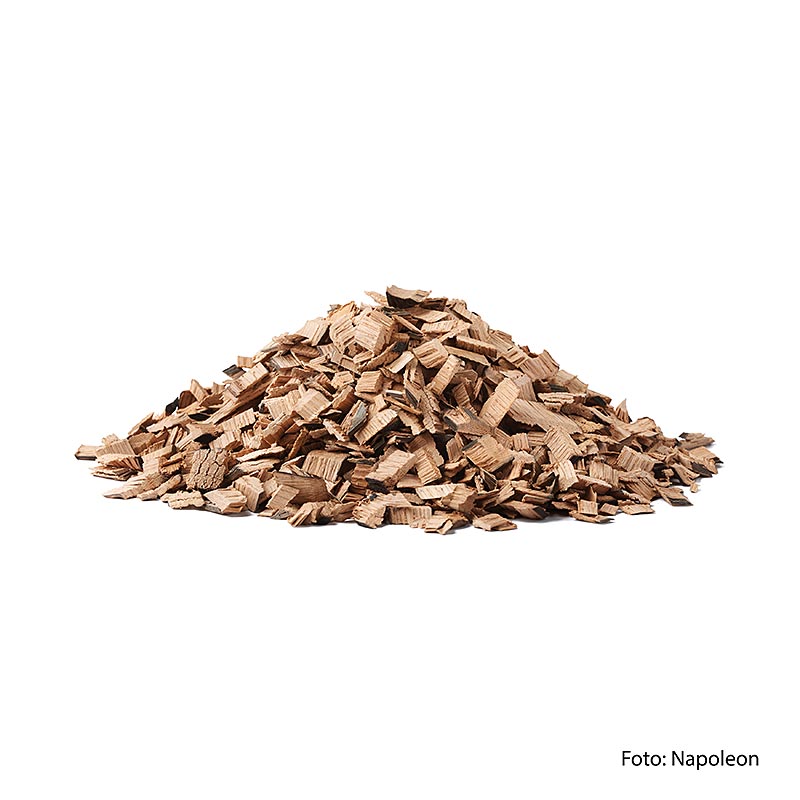 Napoleon wood smoking chips, whisky eik - 700 g - Kartong