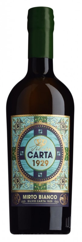 Mirto Bianco, myrtlikoer, Silvio Carta - 0,7L - Flaske