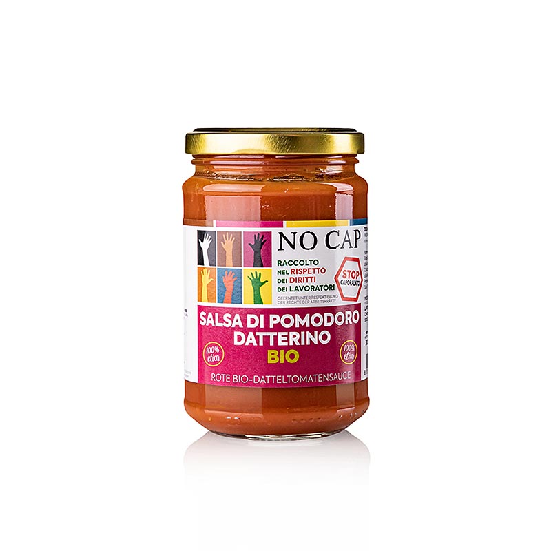 Salsa de tomate datil, SIN TAPA, ORGANICA - 300g - poder