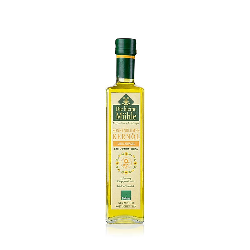 Olio di semi di girasole, Il Piccolo Mulino, BIOLOGICO - 500ml - Bottiglia