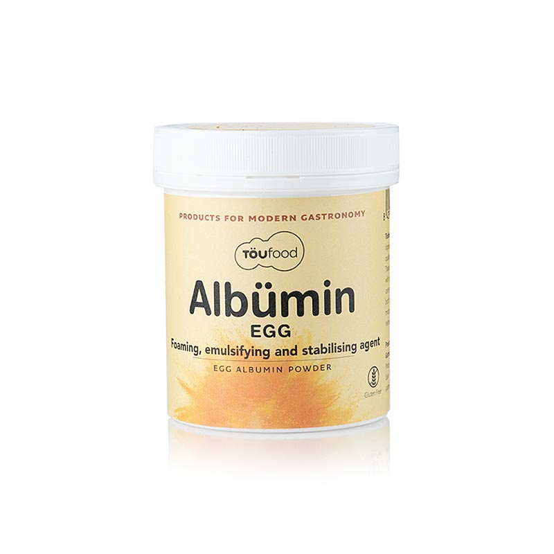 TOUFOOD ALBUMIN EGG, proteina seca de ovo de galinha - 80g - Pe pode