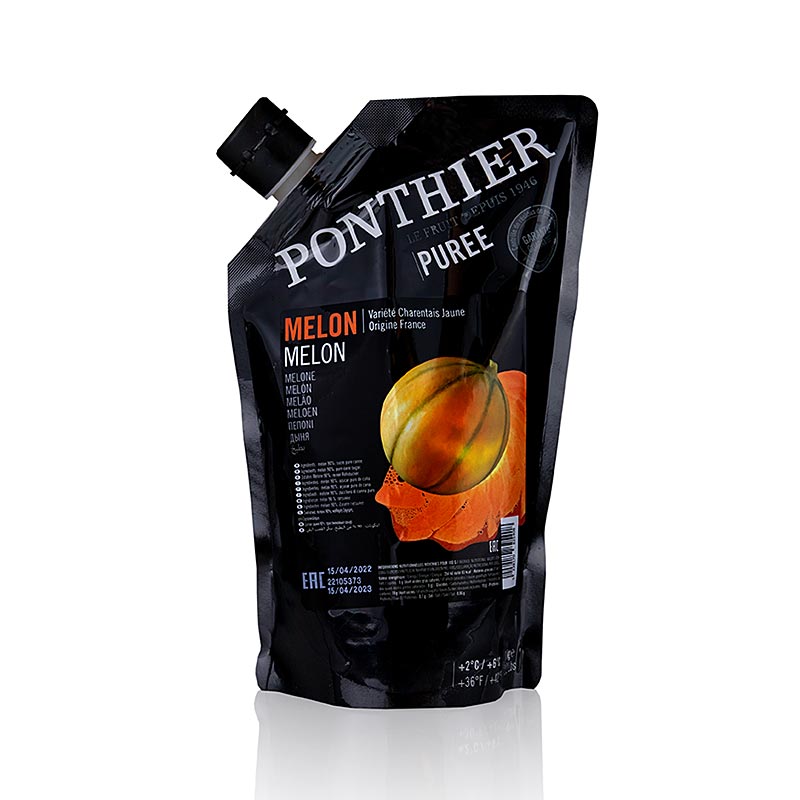 Pure de melao Ponthier (Charentais), com acucar - 1 kg - bolsa