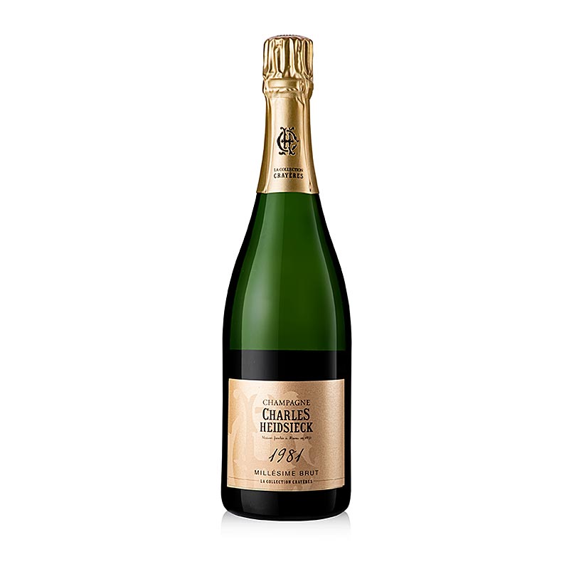 Champagne Charles Heidsieck 1981 Col·leccio Crayeres, 12% vol. - 750 ml - Ampolla