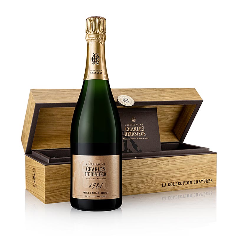 Champagne Charles Heidsieck 1981 Col·leccio Crayeres, 12% vol. - 750 ml - Ampolla