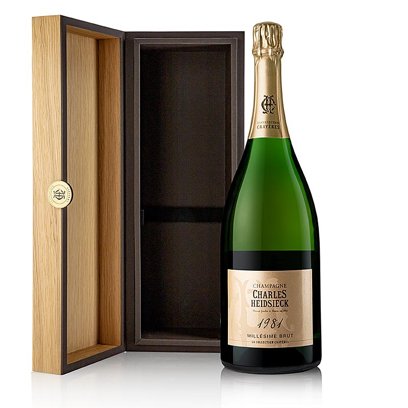 Champagne Charles Heidsieck 1981 Col·leccio Crayeres, 12% vol., Magnum - 1,5 l - Ampolla