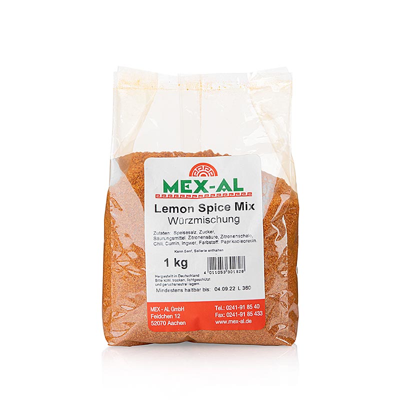 Mezcla de especias de limon, mezcla de especias, MEX-AL - 1 kg - bolsa