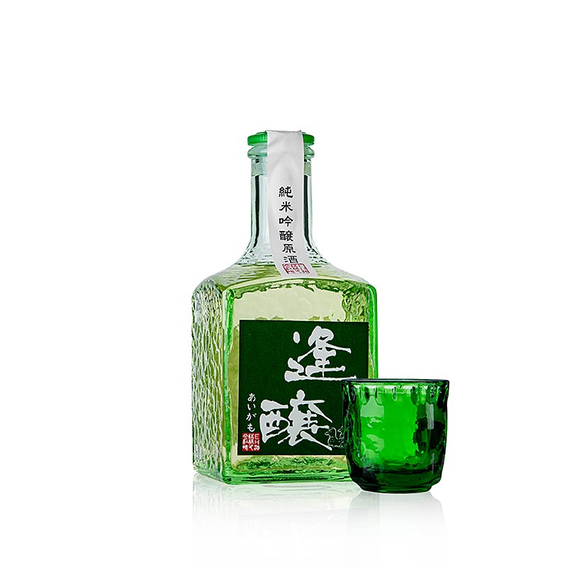 Sake Suien Aigamo Junmai Ginjo Genshu, 18% vol. - 300ml - Botella