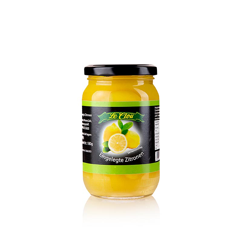 Inlagda hela citroner, saltade - 350 g - Glas