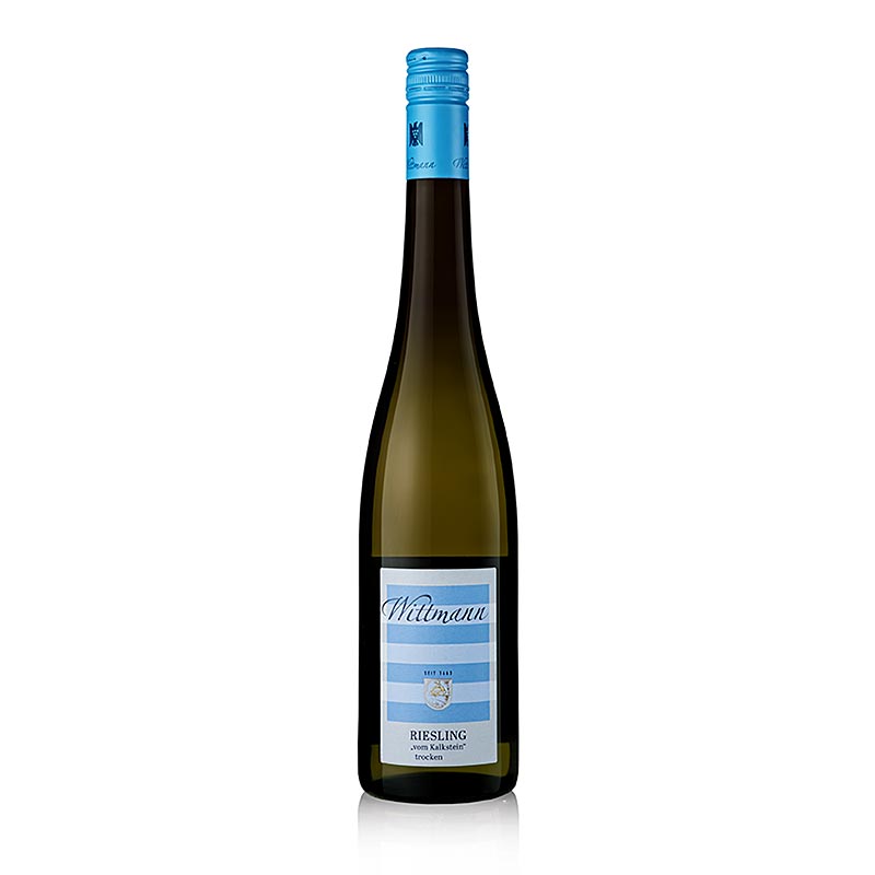 2022 Riesling kalkkikivesta, kuiva, 12,5 tilavuusprosenttia, Wittmann, luomu - 750 ml - Pullo