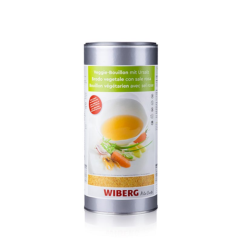 Wiberg groennsaksbuljong med Ursalz, groennsak, (281116) - 1,2 kg - Aromaboks