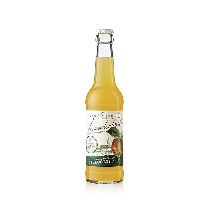 Maca de pomar Van Nahmen Landschorle (de suco direto) VEGAN - 330ml - Garrafa