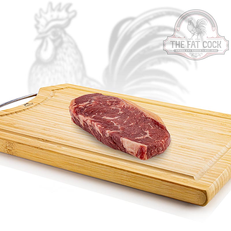 The Fat Cock Memotong steak pantat dari sapi muda, Jerman - sekitar 250 gram - kekosongan