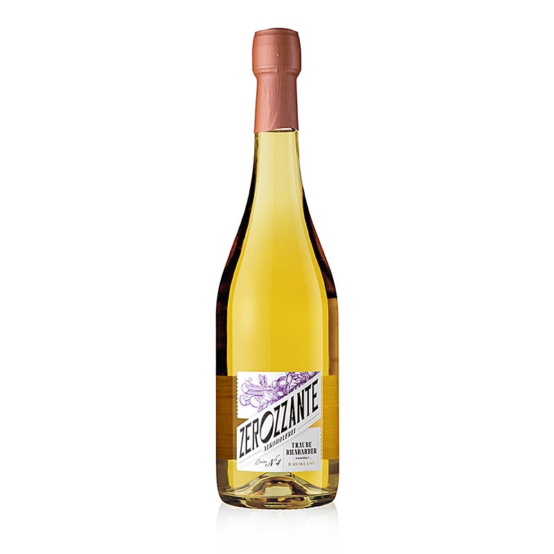 Raumland Zerozzante - Cuvee No. 4 rypaleen raparperi Secco, alkoholiton - 750 ml - Pullo